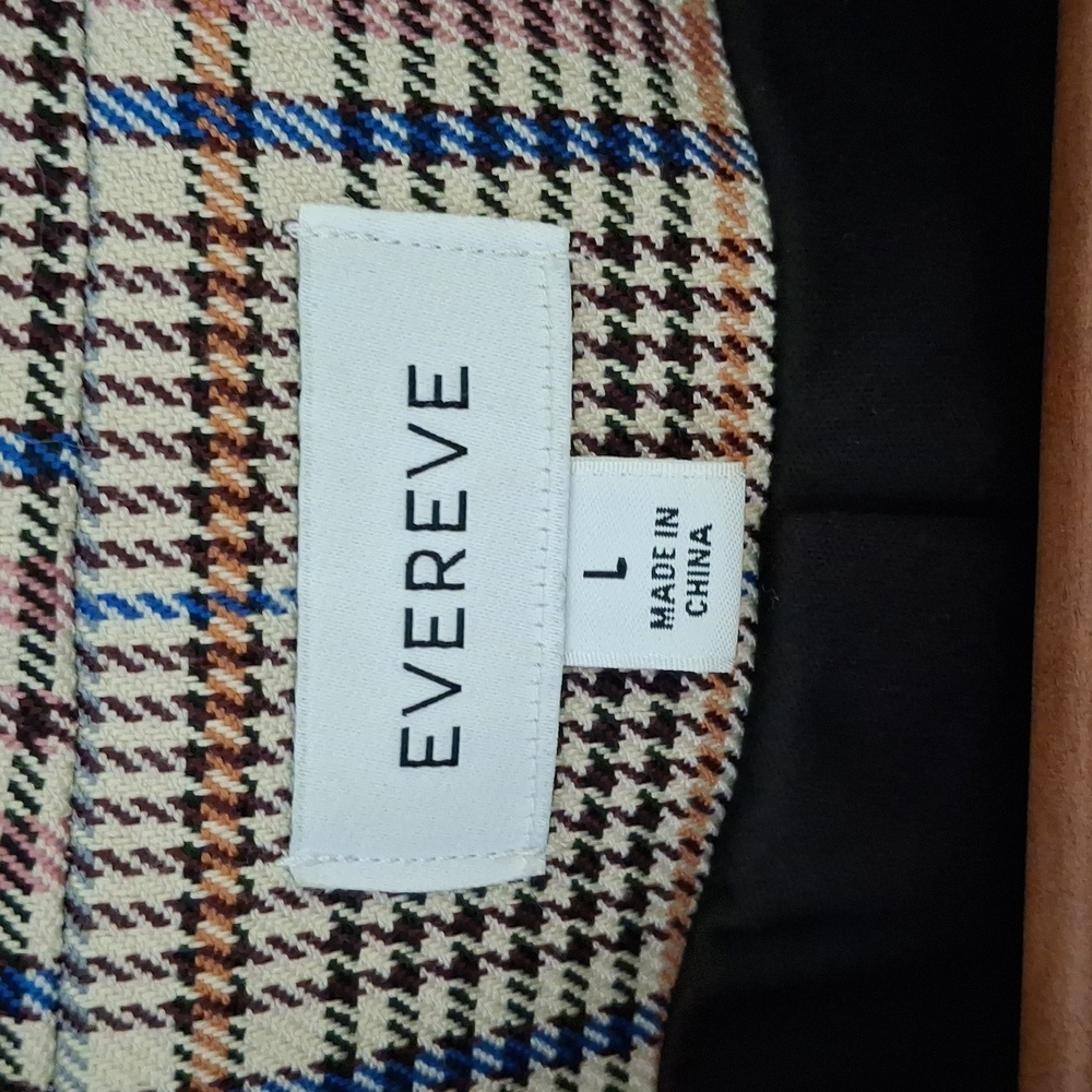 Evereve Women's Double Breasted Plaid Blazer_1 - Picture 2 of 9